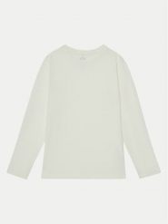NAME IT Bluzka 13238698 Écru Regular Fit. T-shirty i topy dla dziewczynek Name it, bez wzorów, z bawełny, bez ramiączek. Za 49.99 zł.