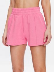 Guess Szorty sportowe Dalya V3GD07 KAIJ1 Różowy Loose Fit. Czerwone szorty sportowe damskie Guess, l, z aplikacjami, z bawełny, sportowe. Za 239.99 zł.