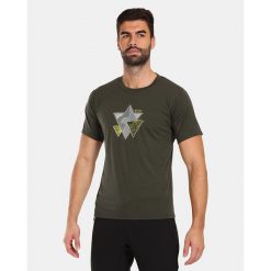 T-shirt męski Kilpi MOARE-M. Szare koszulki sportowe męskie Kilpi, m, bez wzorów, sportowe, bez kołnierzyka. Za 132.87 zł.