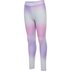 Legginsy dziewczęce Hummel Gradient. Czerwone legginsy dla dziewczynek Hummel, bez wzorów, z materiału. Za 170.50 zł.