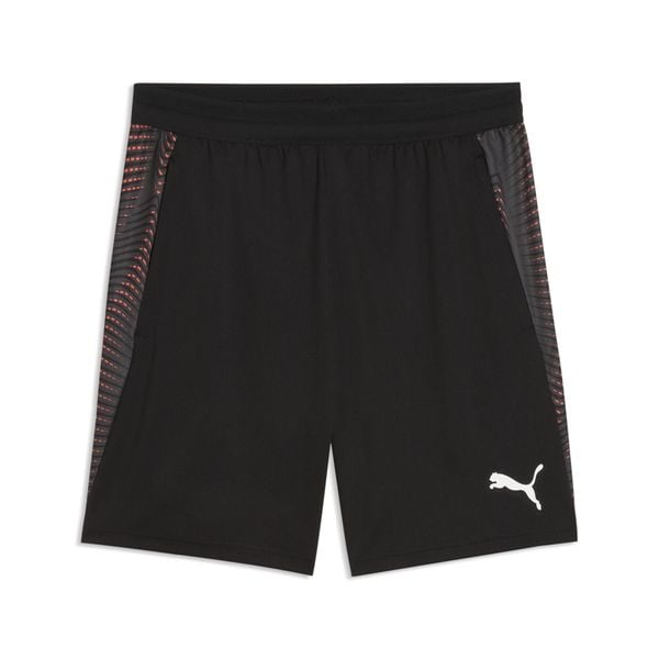 Męskie spodenki piłkarskie individualFINAL PUMA. Czerwone krótkie spodenki sportowe męskie Puma, m, bez wzorów, z poliesteru, klasyczne. Za 129.00 zł.