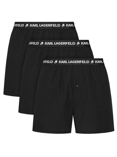 KARL LAGERFELD Komplet bokserek A1M47116 Czarny. Czarne bokserki męskie KARL LAGERFELD, m, bez wzorów, z bawełny. Za 169.99 zł.