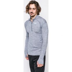 Nike - Longsleeve. Szare bluzki z długim rękawem męskie Nike, z dzianiny, polo. W wyprzedaży za 129.90 zł.