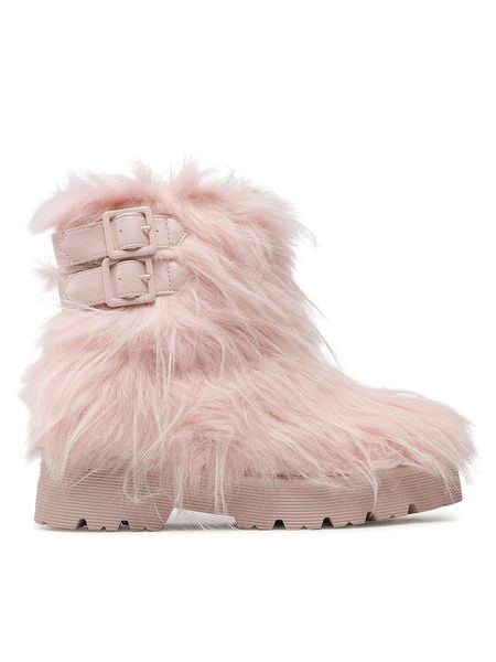 Jenny Fairy Śniegowce APRES-WS01 Różowy. Czerwone śniegowce i trapery damskie Jenny Fairy, z materiału. Za 219.99 zł.