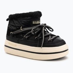 Śniegowce damskie Napapijri Glacier NP0A892U. Czarne śniegowce i trapery damskie Napapijri. Za 409.99 zł.