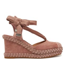 Espadryle Alma En Pena. Czerwone sandały damskie Alma en Pena, bez wzorów, bez obcasa, bez zapięcia. Za 449.99 zł.