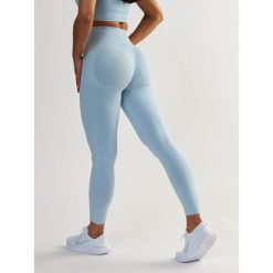Legginsy fitness damskie Beshaped Shape Up modelujące. Fioletowe legginsy damskie BESHAPED, l, bez wzorów, z nylonu, na fitness i siłownię. W wyprzedaży za 152.15 zł.
