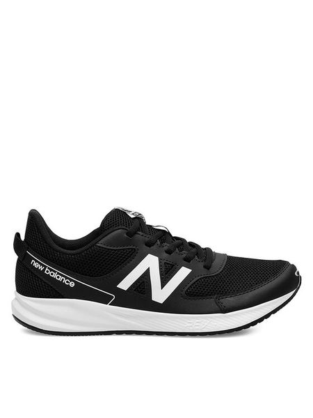 New Balance Sneakersy YK570BW3 Czarny. Czarne buty sportowe dziewczęce New Balance, bez wzorów, z materiału, bez zapięcia. Za 229.99 zł.