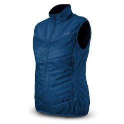 Kamizelka Trimm ZENA VEST. Niebieskie kurtki damskie TRIMM, na zimę, uniwersalny, bez wzorów, bez kaptura. W wyprzedaży za 231.00 zł.