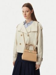 Tommy Hilfiger Torebka Th Modern Mini Satchel AW0AW18726 Brązowy jasny. Brązowe torebki do ręki damskie Tommy Hilfiger, bez wzorów, ze skóry, bez dodatków. Za 569.99 zł.