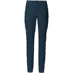 Spodnie damskie VAUDE Scopi II. Niebieskie spodnie snowboardowe damskie Vaude, l, bez wzorów, z materiału, narciarskie. Za 559.00 zł.