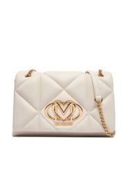 LOVE MOSCHINO Torebka JC4041PP0NLC0110 Écru. Torebki do ręki damskie Love Moschino, bez wzorów, ze skóry, bez dodatków. Za 829.99 zł.