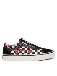 Vans Tenisówki Old Skool VN00113FBZW1 Czarny. Czarne trampki i tenisówki damskie Vans, bez wzorów, ze skóry, bez zapięcia. Za 399.99 zł.