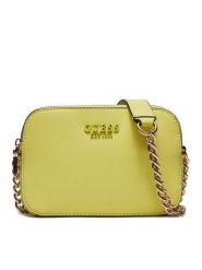Guess Torebka Sarita (VG) HWVG93 27140 Żółty. Żółte torebki do ręki damskie Guess, z aplikacjami, ze skóry, wizytowe, bez dodatków. Za 339.99 zł.