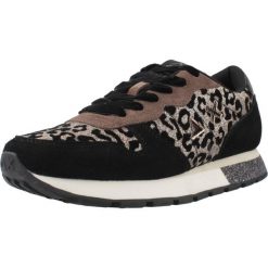 Buty SUN68 ALLY ANIMALIER Czarny. Czarne obuwie sportowe damskie SUN68, bez wzorów, ze skóry, na fitness i siłownię. Za 280.99 zł.