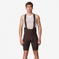 Second Life - Spodenki rowerowe szosowe męskie Van Rysel End... - Stan Doskonały. Brązowe szorty męskie VAN RYSEL, l, bez wzorów, z materiału. Za 198.00 zł.