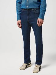 MĘSKIE SPODNIE WRANGLER LARSTON NOMAD 112372421. Spodnie materiałowe męskie Wrangler, l, bez wzorów, z jeansu. Za 219.99 zł.