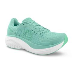Damskie buty do biegania Topo Athletic Atmos 2. Niebieskie obuwie sportowe damskie Topo Athletic, bez wzorów, do biegania. Za 757.50 zł.