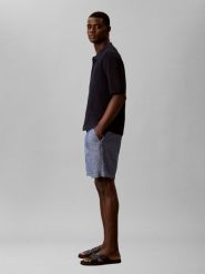 Calvin Klein Jeans Szorty Mężczyźni Bawełna niebieski, XL. Niebieskie szorty męskie Calvin Klein Jeans, m, bez wzorów, z bawełny, eleganckie. Za 279.95 zł.