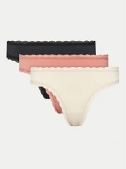 Guess Komplet 3 par fig klasycznych O4YG05 KBS50 Kolorowy. Figi damskie Guess, xs, z aplikacjami, z syntetyku. Za 99.99 zł.