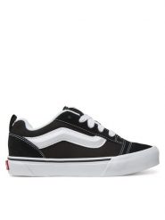 Vans Sneakersy Knu Skool VN000D2T6BT1 Czarny. Czarne buty sportowe chłopięce Vans, bez wzorów, ze skóry, bez zapięcia. Za 229.99 zł.