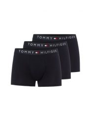 Tommy Hilfiger Bokserki w 3-paku Mężczyźni Dżersej niebieski, L. Niebieskie bokserki męskie Tommy Hilfiger, l, bez wzorów, z dżerseju. Za 189.95 zł.