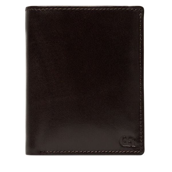 Portfel GINO ROSSI. Brązowe portfele męskie Gino Rossi, bez wzorów. Za 119.99 zł.