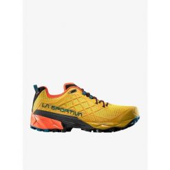 Buty turystyczne męskie La Sportiva Akyra II. Żółte buty sportowe męskie La Sportiva, bez zapięcia. Za 660.99 zł.