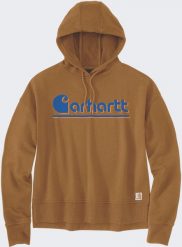 Bluza Carhartt Tencel Fiber Fall Graphic Brown. Brązowe bluzy męskie MAX FACTOR, m, bez wzorów, bez kaptura. Za 250.99 zł.