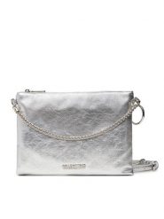 Valentino Torebka Lumi VBSA6U13NPK Srebrny. Szare torebki do ręki damskie Valentino, bez wzorów, ze skóry, bez dodatków. Za 529.99 zł.