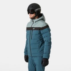 Kurtka narciarska Helly Hansen Bossanova. Zielone kurtki męskie Helly Hansen, na zimę, bez wzorów, wakacyjne, bez kaptura. Za 1,299.00 zł.