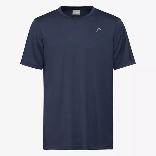 Koszulka sportowa męska Head Easy Court Tshirt. Niebieskie koszulki sportowe męskie Head, m, bez wzorów, bez kołnierzyka, bez ramiączek. Za 99.99 zł.