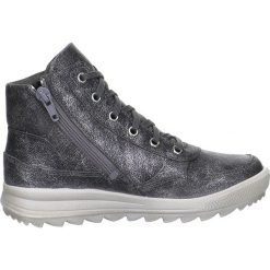 Skórzane sneakersy "Lina" w kolorze antracytowym. Trampki i tenisówki dziewczęce Superfit. W wyprzedaży za 205.95 zł.