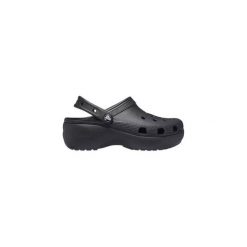 Mules Femme Mules Crocs Noir Noir. Czarne skarpety damskie Crocs, bez wzorów, z gumy. Za 254.40 zł.