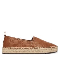 Espadryle MICHAEL Michael Kors. Brązowe espadryle damskie MICHAEL Michael Kors, bez wzorów, bez obcasa, bez zapięcia. Za 619.99 zł.