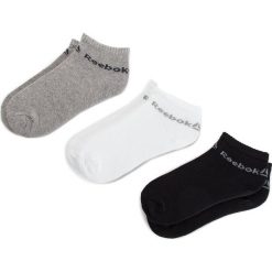 Zestaw 3 par niskich skarpet unisex Reebok - Act Core Ankle Sock 3p DU2923 White/Black/Mgreyh. Skarpety damskie marki Reebok. Za 24.95 zł.