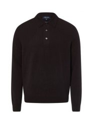 Andrew James sweter z czystego kaszmiru Mężczyźni Kaszmir (100%) brązowy, L. Brązowe swetry przez głowę męskie Andrew James, l, bez wzorów, z kaszmiru, bez kołnierzyka. Za 849.95 zł.