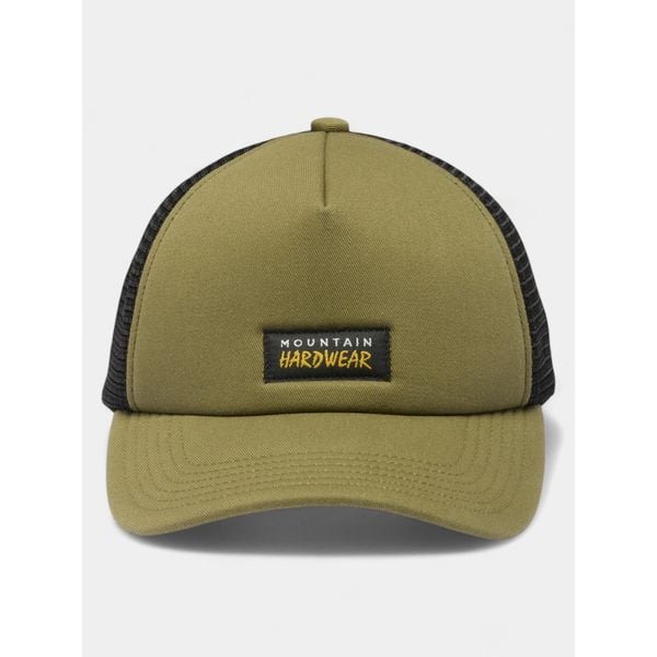 Czapka z daszkiem męska Mountain Hardwear Foam Trucker. Zielone czapki i kapelusze męskie Mountain Hardwear, bez wzorów, sportowe. Za 159.00 zł.