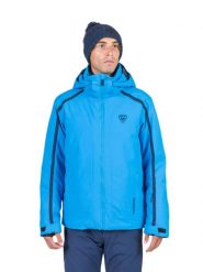 Kurtka narciarska Rossignol męska Saluver JKT niebieska. Niebieskie kurtki snowboardowe męskie Rossignol, l, bez wzorów, z materiału, długie, z kapturem, narciarskie. Za 1,199.00 zł.