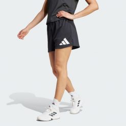 Szorty Train Essentials Big Logo. Czarne obuwie sportowe damskie Adidas, l, bez wzorów, sportowe, na fitness i siłownię. Za 157.00 zł.
