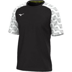 Koszulka Mizuno Team Kongougara. Czarne koszulki sportowe męskie Mizuno, l, bez wzorów, z materiału, bez kołnierzyka, bez ramiączek, na fitness i siłownię. Za 148.00 zł.