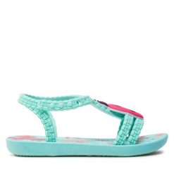 Sandały Ipanema. Zielone sandały dziewczęce Ipanema, bez zapięcia. Za 59.99 zł.