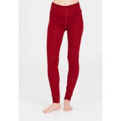 Damskie legginsy Whistler Cerro. Czerwone legginsy damskie Whistler, bez wzorów, z lyocellu. Za 238.50 zł.