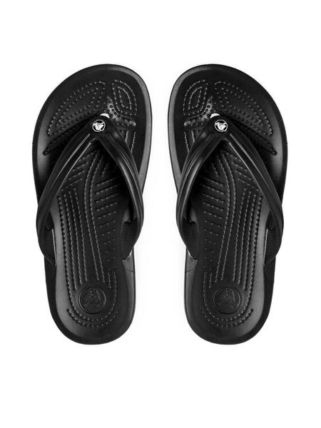 Crocs Japonki Crocband Flip 11033 Czarny. Czarne klapki damskie Crocs, bez wzorów, z tworzywa sztucznego, bez obcasa. Za 143.65 zł.