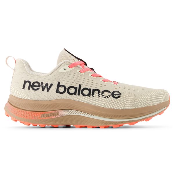 Buty męskie New Balance FuelCell SuperComp Trail MTTRXUR1 – beżowe. Brązowe buty sportowe męskie New Balance, z gumy, bez zapięcia, do biegania. Za 1,049.99 zł.