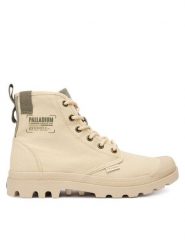 Palladium Trapery Pampa Michigan 79496-210-M Beżowy. Brązowe śniegowce i trapery męskie Palladium, z materiału, bez zapięcia. Za 399.99 zł.