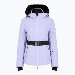Kurtka narciarska damska EA7 Emporio Armani Ski Kitzbuhel Protectum7. Fioletowe kurtki snowboardowe damskie EA7 Emporio Armani, m, bez wzorów, z materiału, bez kaptura, narciarskie. Za 1,949.00 zł.