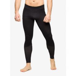 Legginsy termoaktywne męskie La Sportiva Wool40 Aero Pants. Czarne legginsy sportowe męskie La Sportiva, m, bez wzorów, narciarskie. Za 276.99 zł.