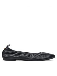 Tory Burch Baleriny 159965 Czarny. Czarne baleriny damskie Tory Burch, bez wzorów, ze skóry, bez obcasa. Za 869.99 zł.