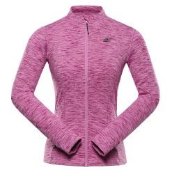 Bluza damska turystyczna szybkoschnąca Alpine Pro Golla 2. Czerwone bluzy damskie Alpine Pro, bez wzorów, bez kaptura. W wyprzedaży za 299.00 zł.